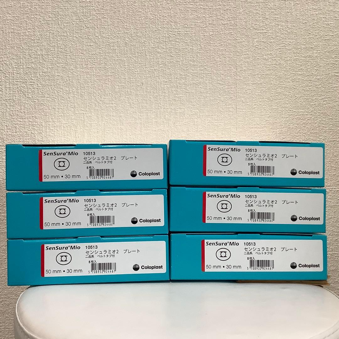 センシュラミオ2 プレート(二品系) 品番10513 6箱 計30枚 センシュラ ミオ2 フレックスプレート
