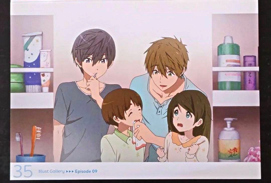 Free! ハイスピード! イラストギャラリーカード 35 遙 真琴 - メルカリ