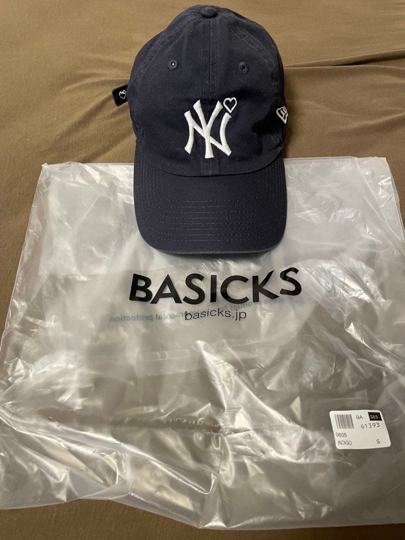 BASICKS NEWERA ベースボールキャップ ネイビー 山田涼介着用 - メルカリ