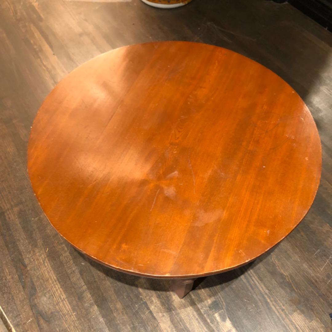 昭和レトロ アンティーク ちゃぶ台 折りたたみ式 木製 机 ローテーブル