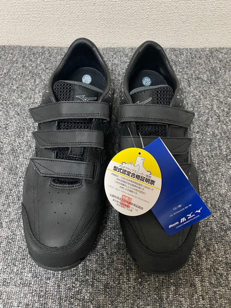 安全靴　Mizuno ALMIGHTY TD22L ブラック 27.0EEE