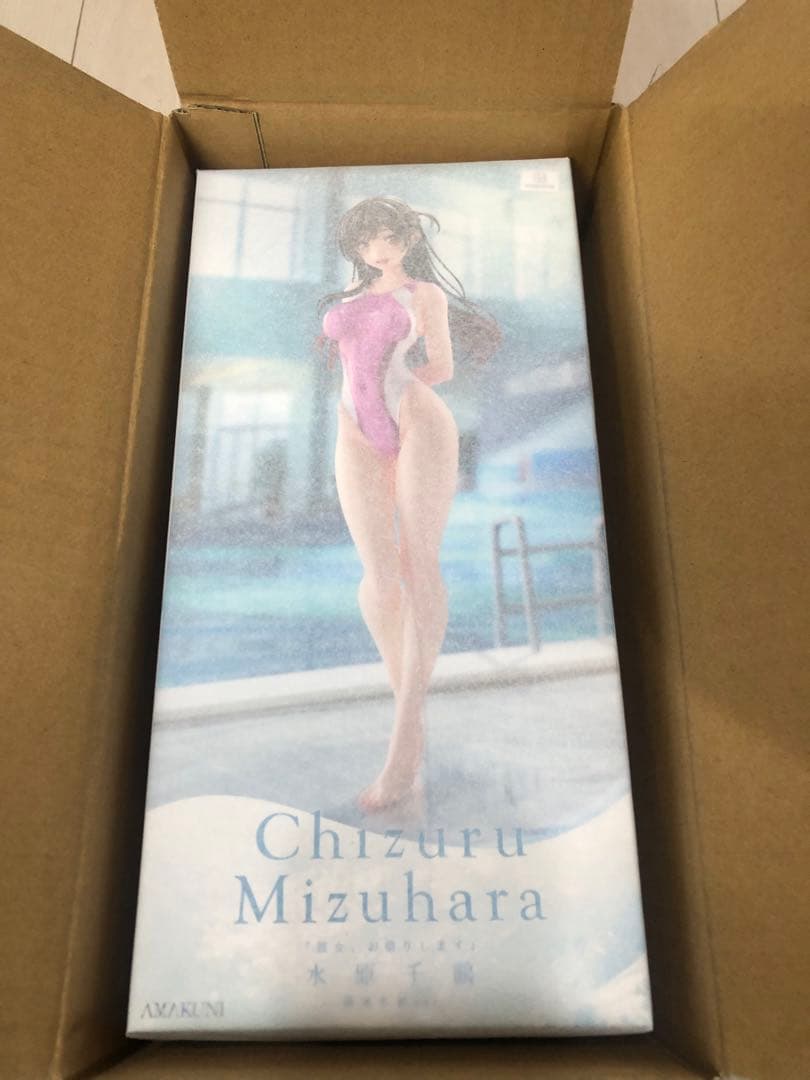 水原千鶴　競泳水着Ver.　1/7　フィギュア　ホビージャパン　AMAKUNI