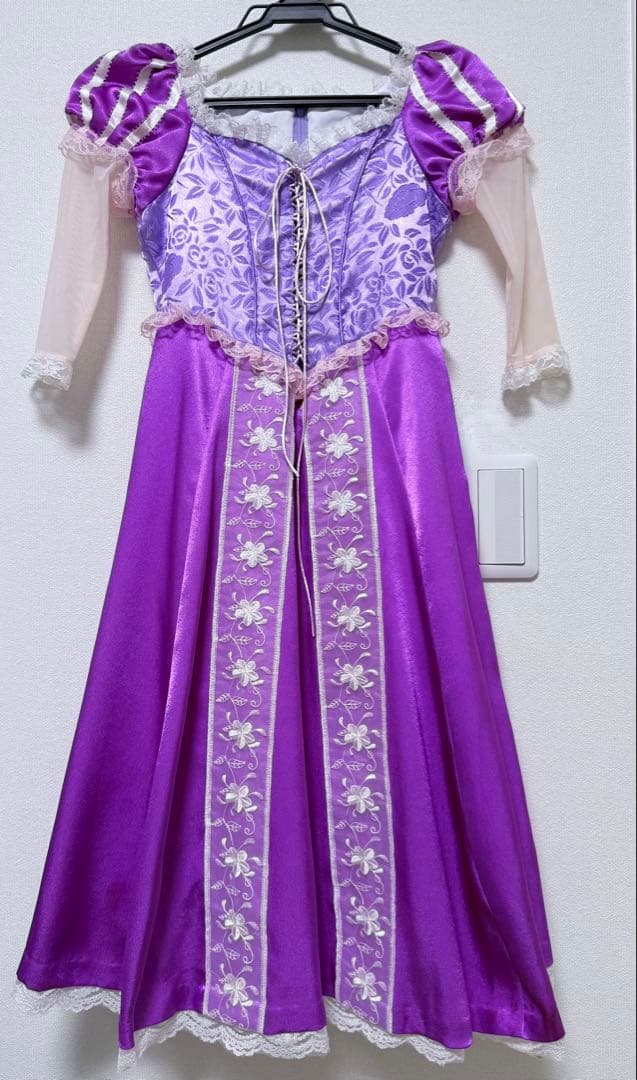 ビビディバビディブティック ラプンツェルドレス120cm ウィッグ