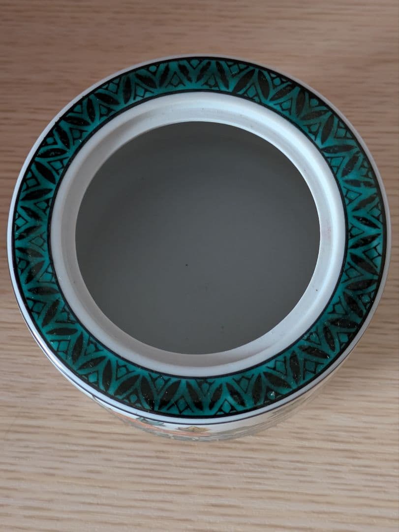 美品】九谷焼 香炉 高栄 獅子摘み 花鳥絵柄 レトロ - メルカリ