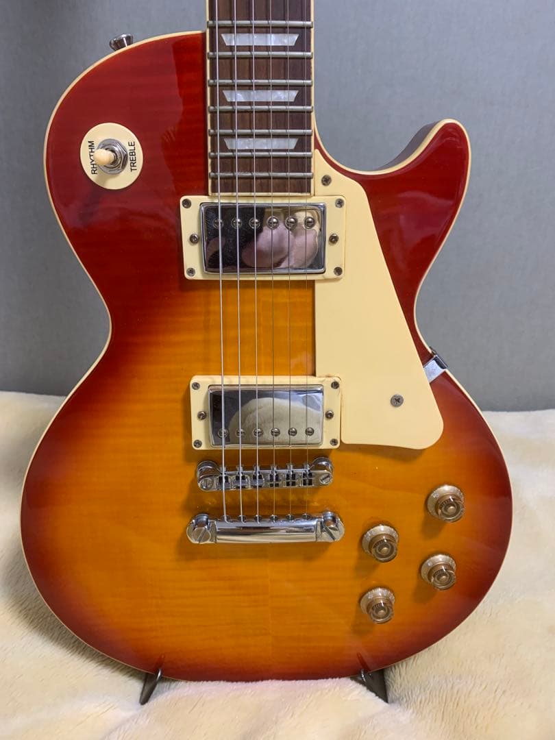 Britz by Aria ProII Leopard les paul タイプ Aria Pro II Blitz Leopard - Les Paul Copy FOR SALE – Soundgas