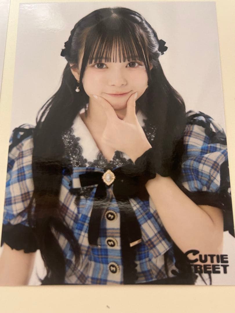 cutie street増田彩乃チェック衣装生写真 - メルカリ