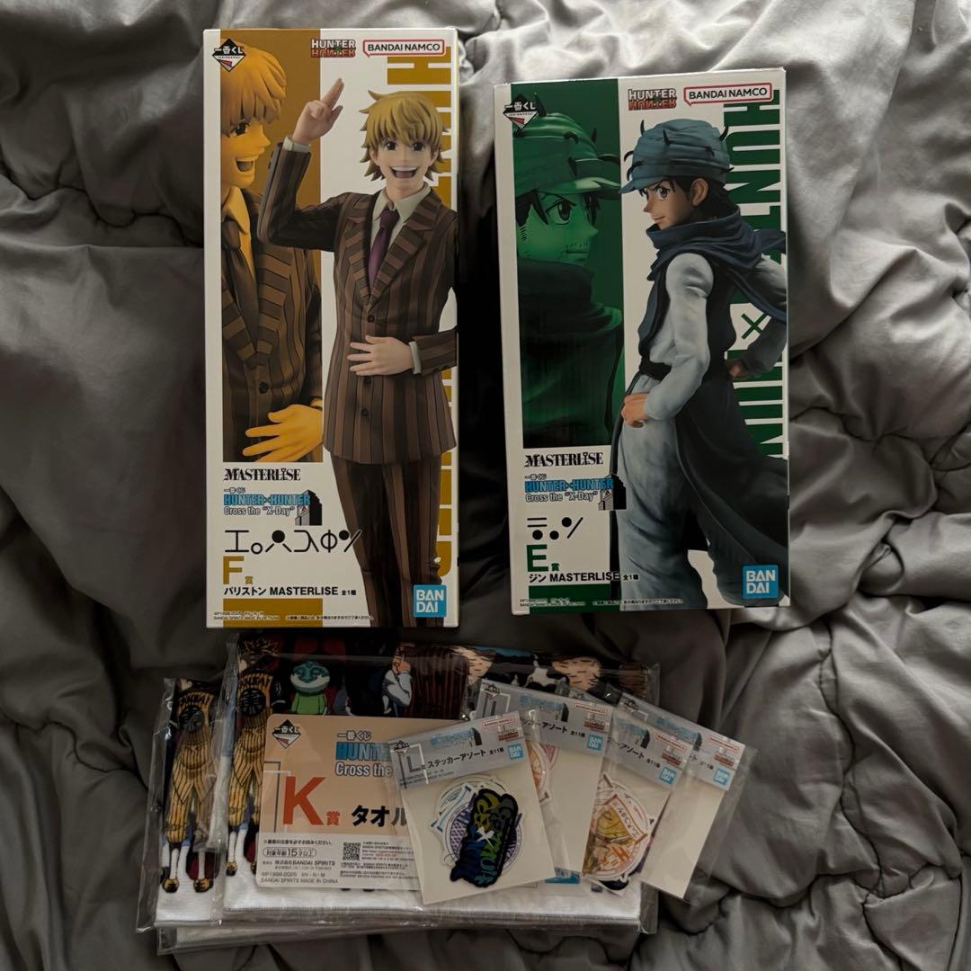 HUNTER×HUNTER 一番くじ ジン パリストン×2フィギュア S115410385
