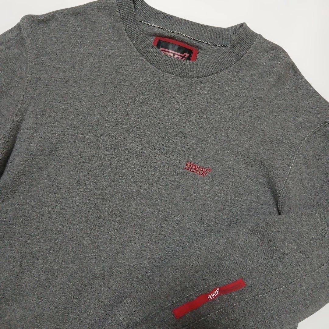 ☆レア☆スバル STI ゴールドウイン製 袖ロゴ トレーナー　サイズL