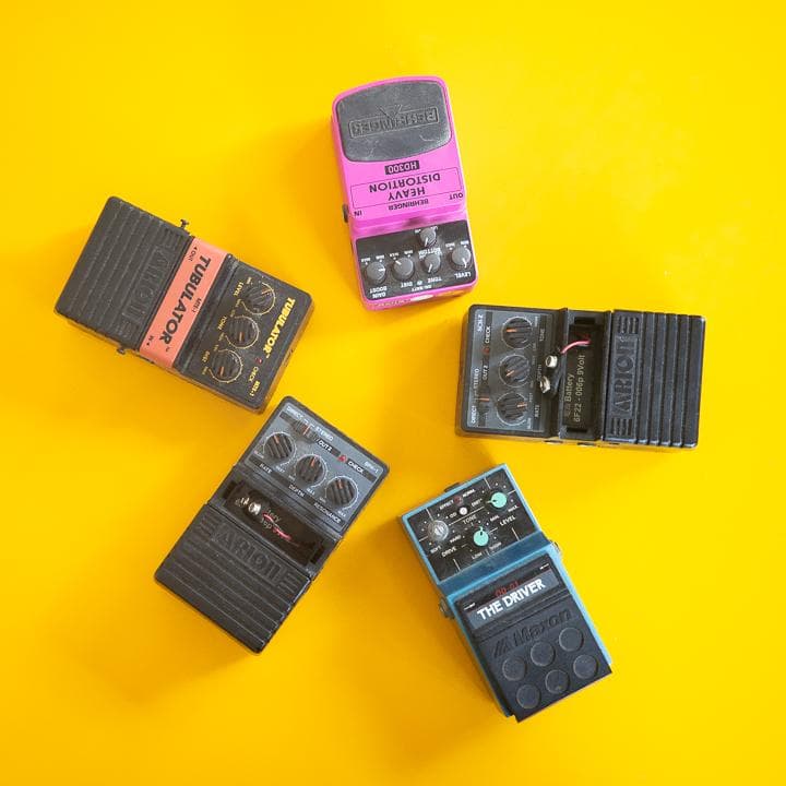 ギターエフェクター 5Pまとめ