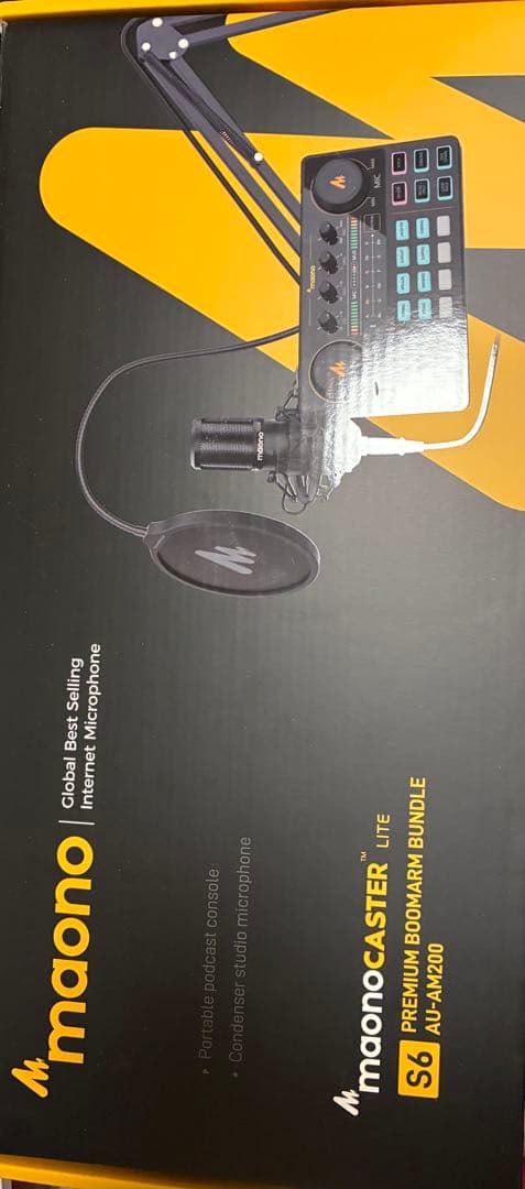 新品未使用 maonoCASTER Lite S6 (AU-AM200-S6)