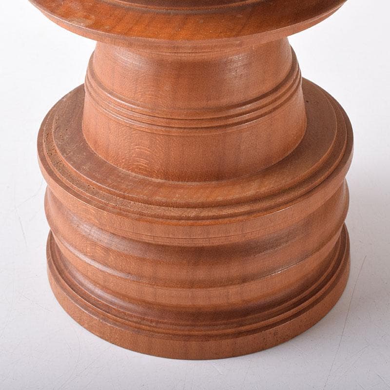 仏教美術 木谷杉峰造 桜古材 法隆寺 拾萬塔 百萬塔 共箱 V R8387