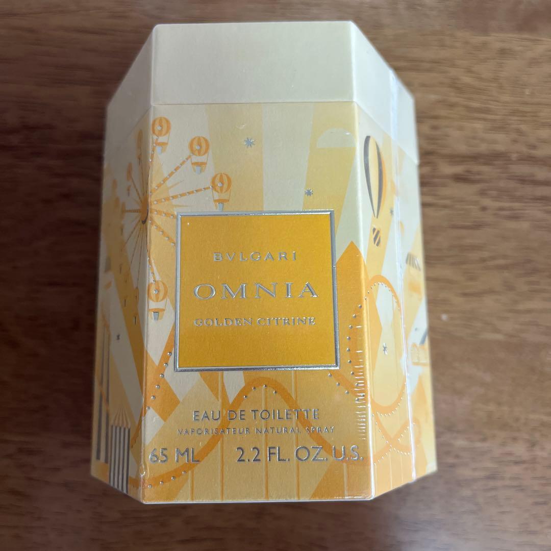【新品未開封】ブルガリ　オムニア　ゴールデン　シトリン　オードトワレ