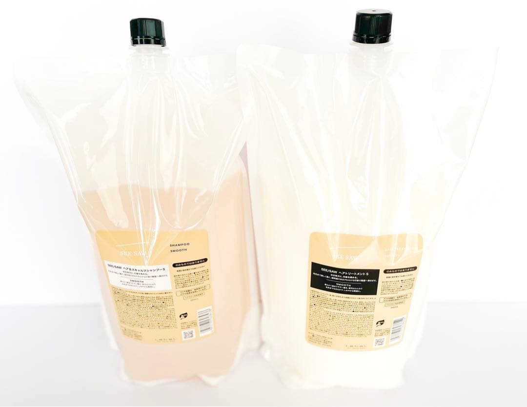 ルベル シーソー スムース シャントリ2500ml セット（詰替用）