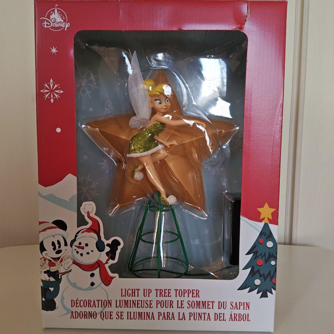 ティンカー・ベル オーナメント・クリスマスツリートッパー ライト