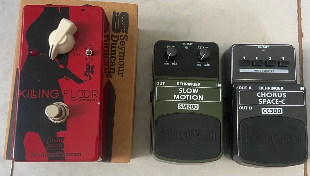 セイモアダンカン　ベリンガーSM200 CC300 Killing Floor