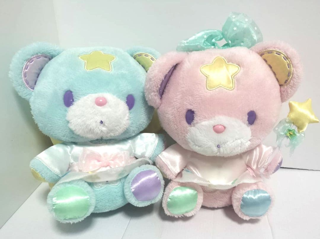 サンリオ　リトルツインスターズ　キキララ　パフポフ　ぬいぐるみ　星空の宝石箱