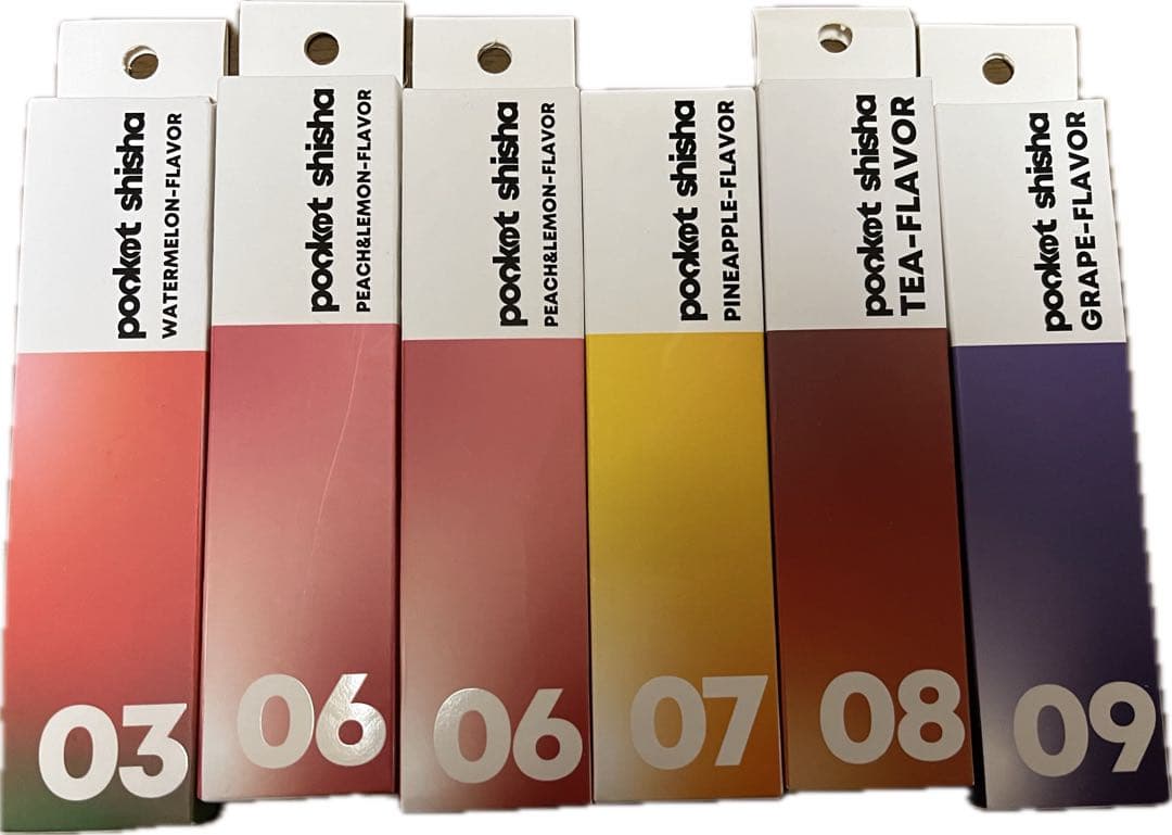 ポケットシーシャ 6本セット