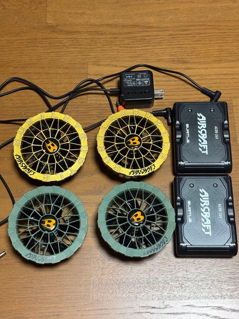 バートル　24v 空調服ファン　バッテリー 空調服®・ファン付き作業服のバッテリー通販｜ユニフォームタウン