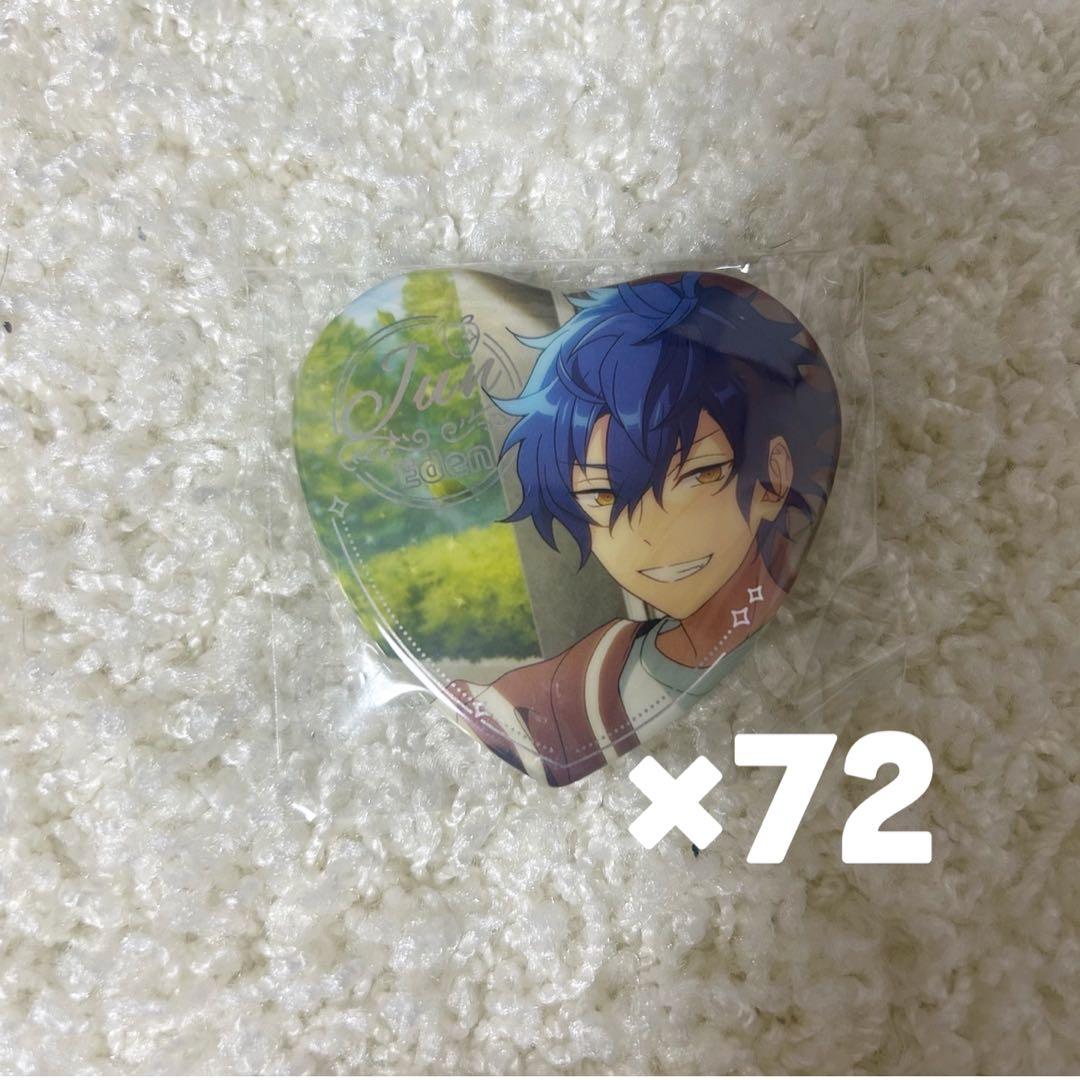 あんスタ　漣ジュン　心光ハート缶バッジ