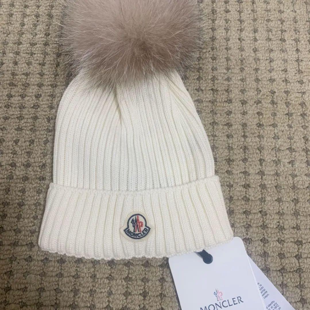 楽天市場】モンクレール MONCLER ニット帽 キッズLサイズ 大人OK