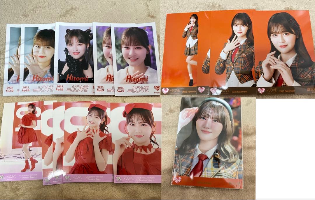 髙松瞳 生写真 ミニフォト まとめ売り - メルカリ