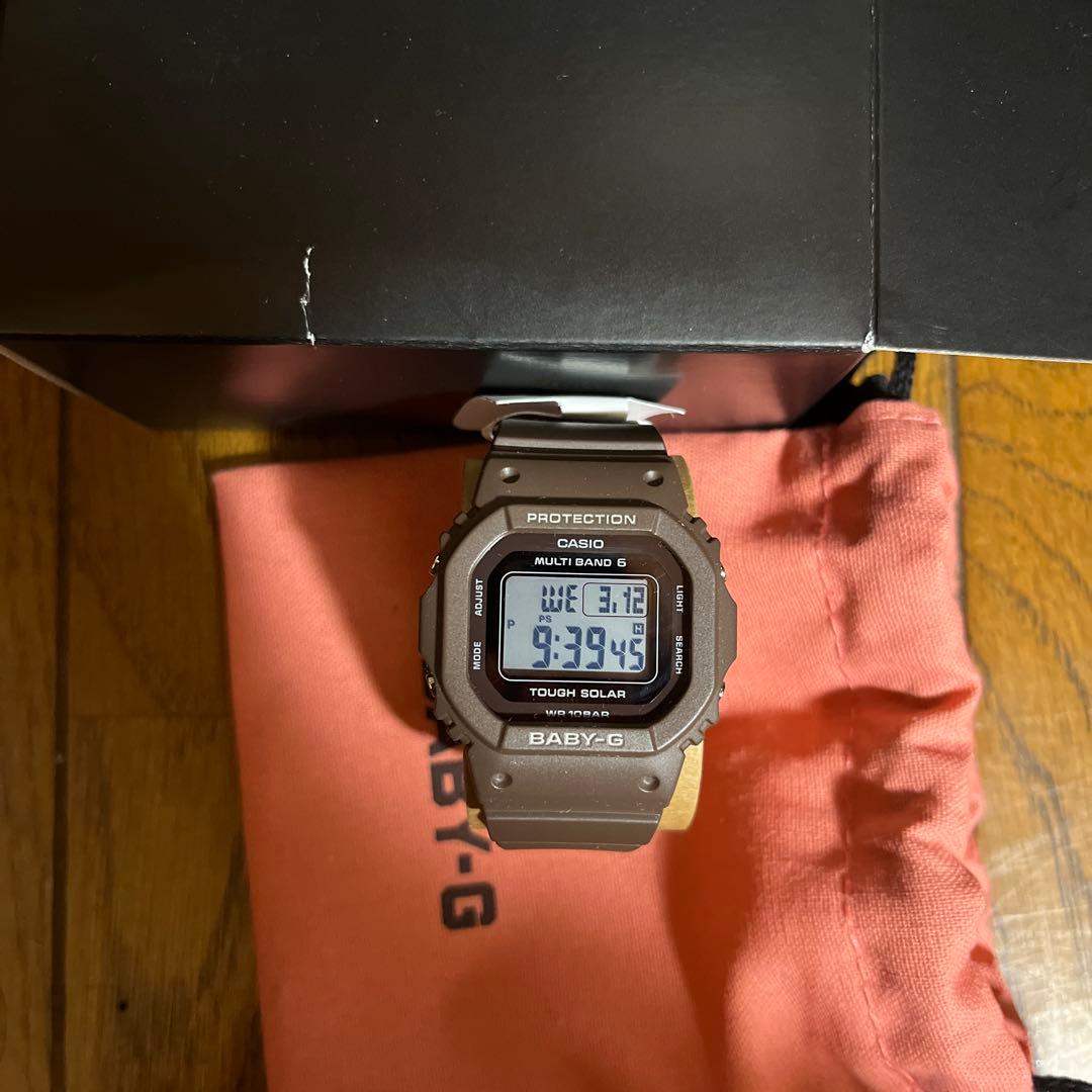 カシオ　腕時計 ベビージー BGD-5650-5JF レディース ブラウン BABY-G ベビージー 小型 スリム スクエア BGD-5650-5JF レディース