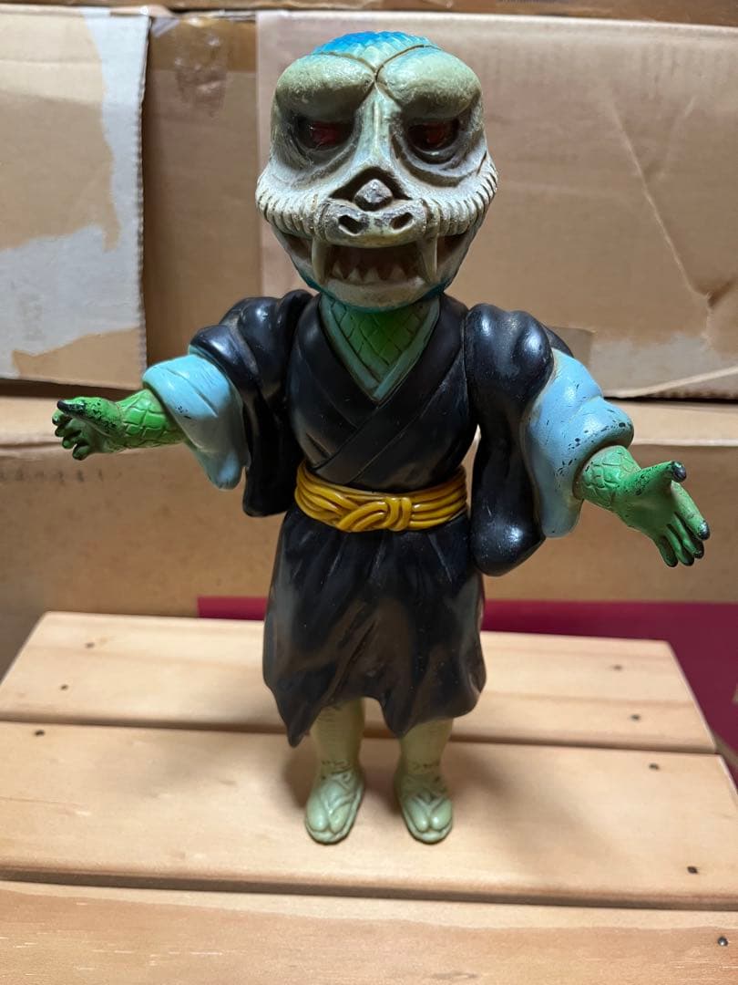 ⚠️レア　変身忍者嵐　鬼火まむし　スタンダード　旧バンダイ　当時物