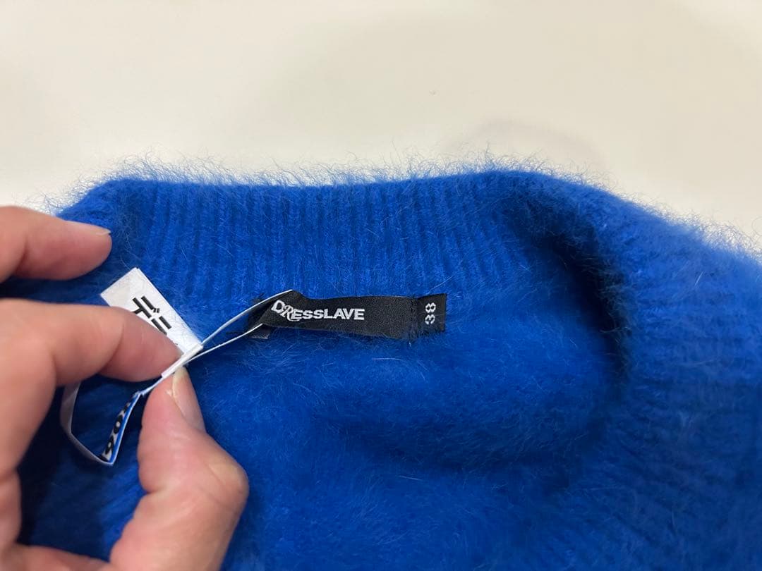 DRESSLAVE ドレスレイブ フォックスカシミヤ ニット - メルカリ