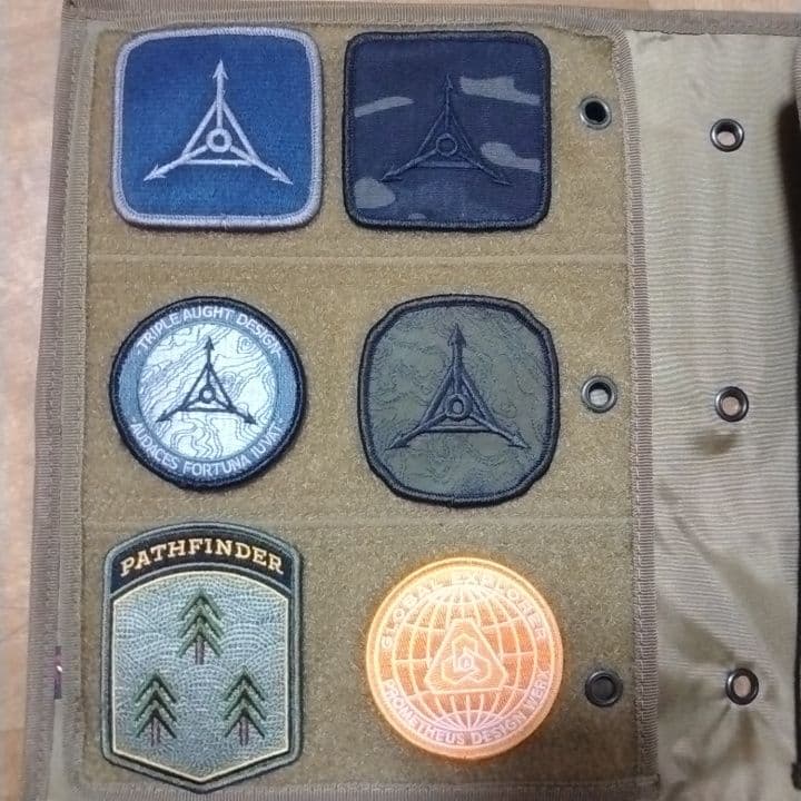 TAD、PDWベルクロパッチ6枚セット