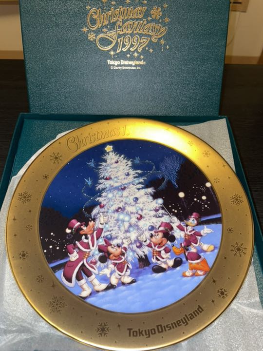 1997年 東京ディズニーランド クリスマス限定プレート - メルカリ