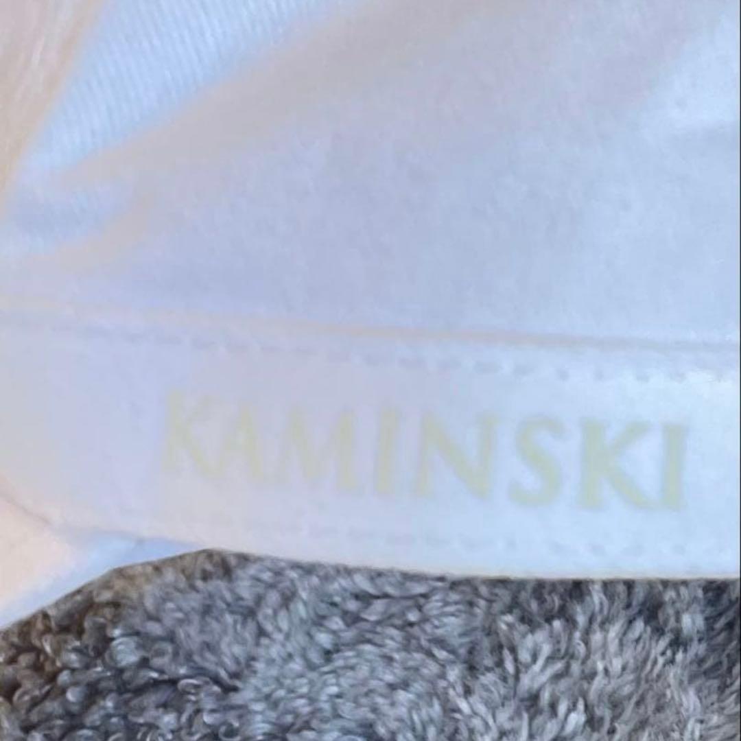 新品タグ付き KAMINSKI ホワイトキャップ