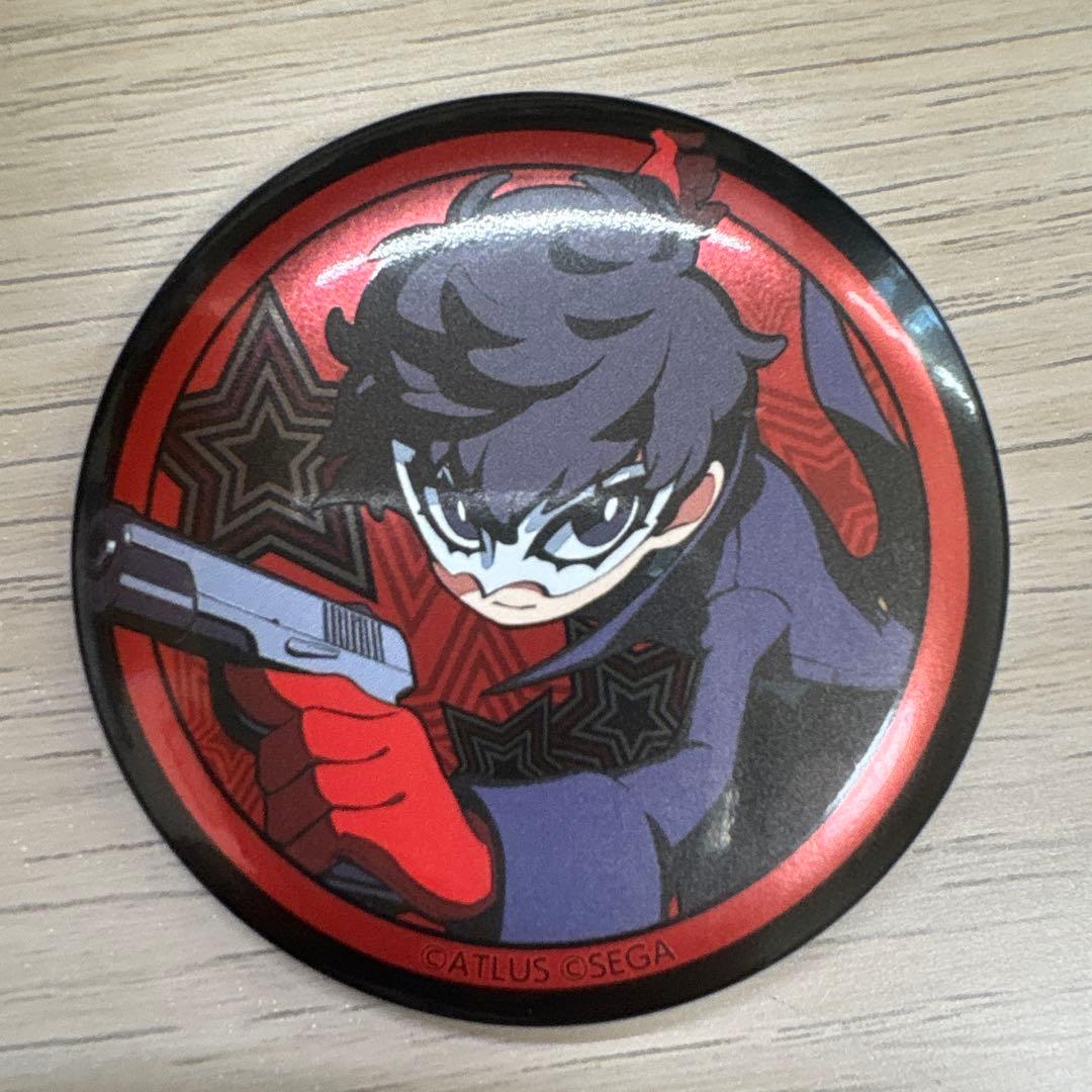 ペルソナ5 キャラバッジコレクション 缶バッジ 主人公 ジョーカー