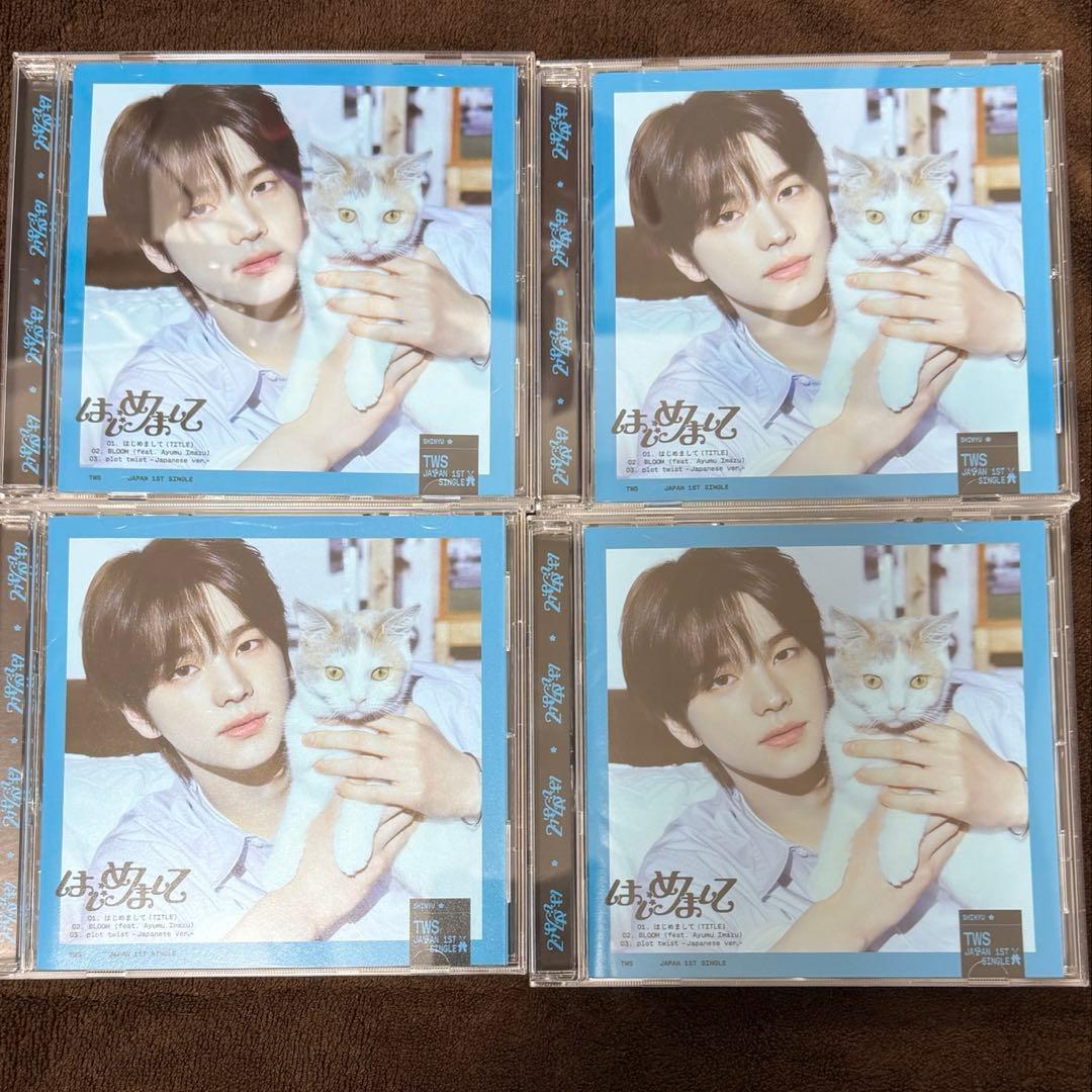 tws はじめまして シニュ 開封済み cd 4枚セット - メルカリ