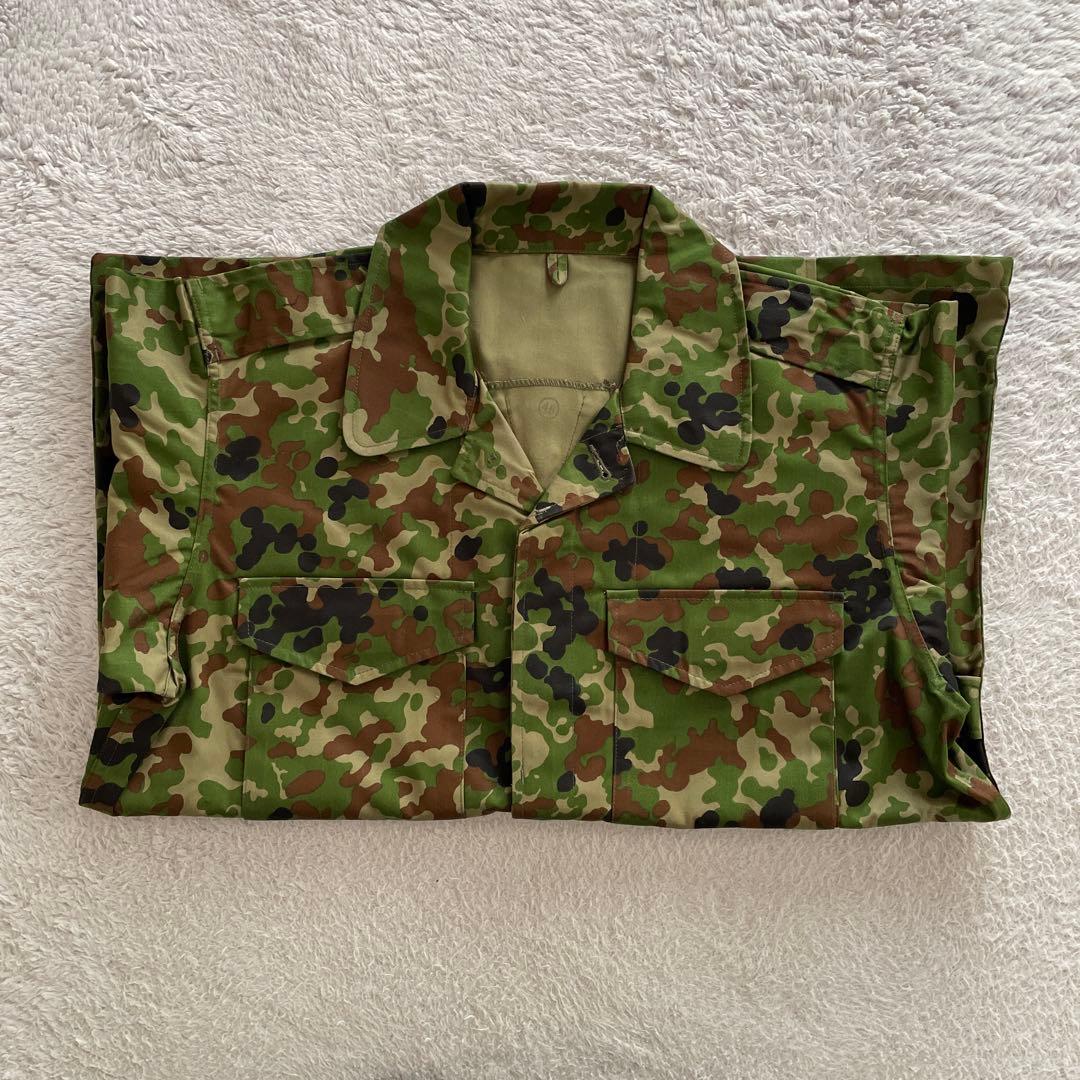 【新品未使用】迷彩柄長袖シャツ上下セット 4ポケット
