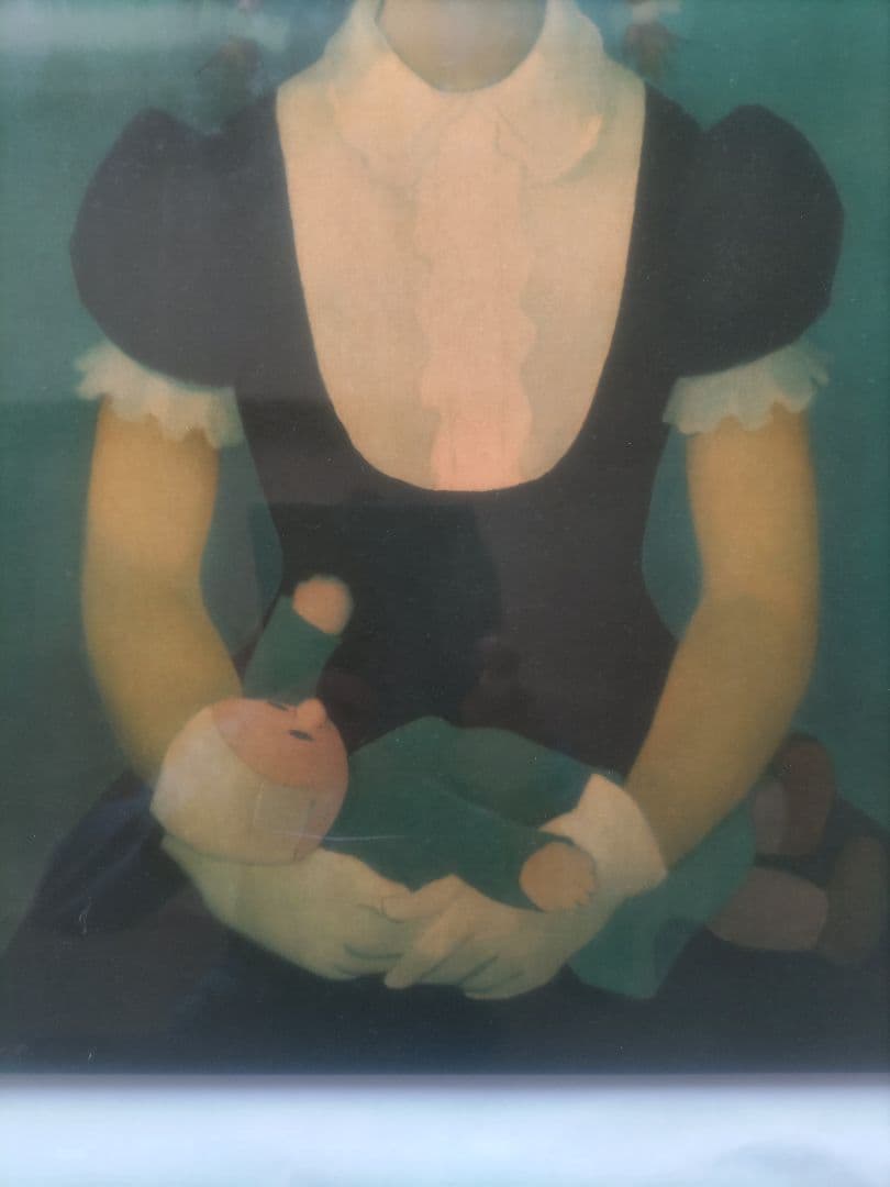 婦人画 ギィ・セラドール作 guy seradou 美術品 芸術品