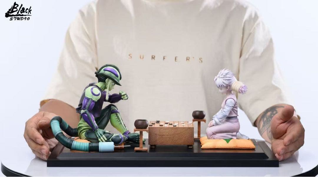 hunter×hunter メルエム ガレージキット ガレキスタチュー ③ - メルカリ