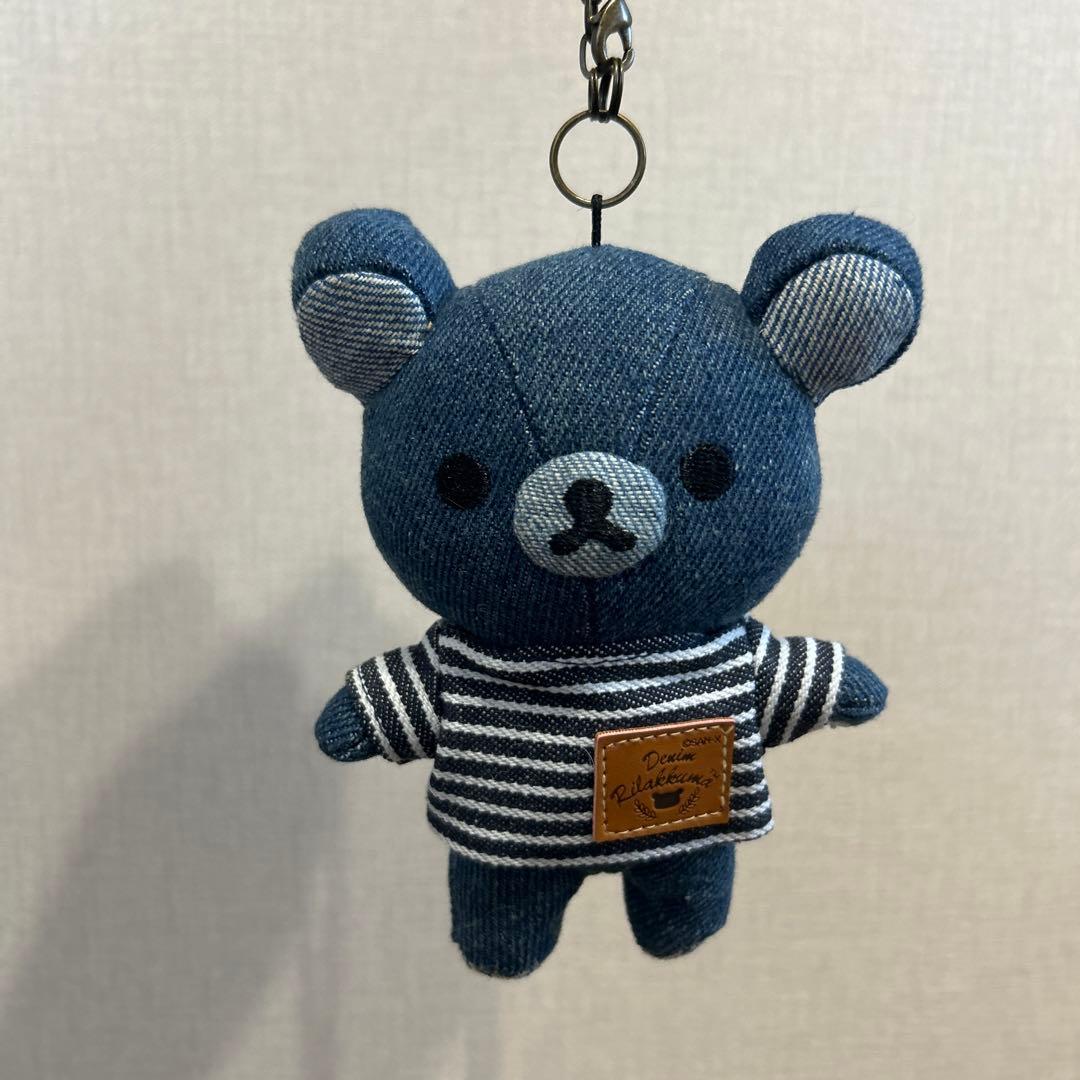 リラックマ 倉敷 デニムハウス限定品 リラックマぶらさげぬいぐるみ