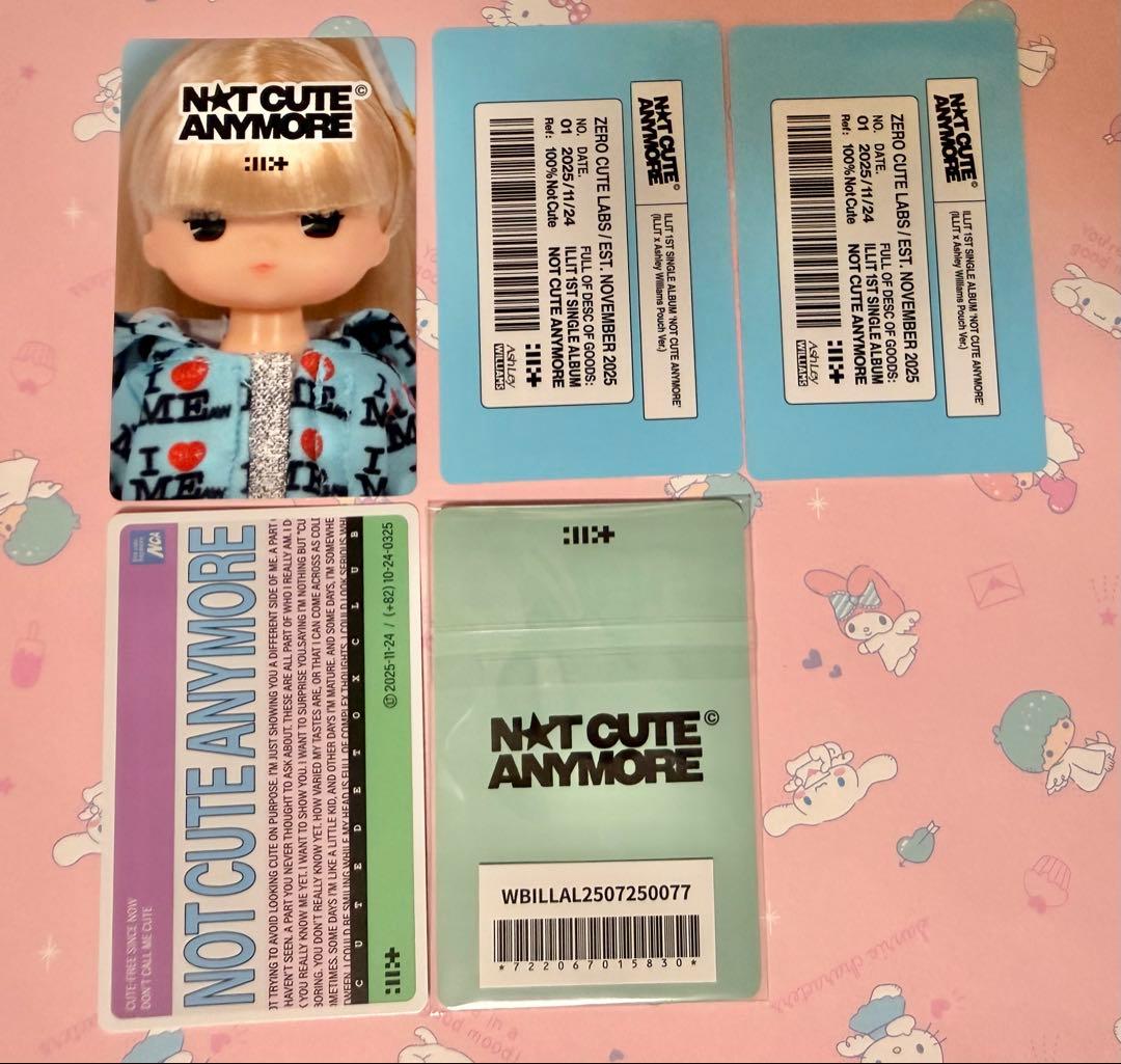ILLIT モカ NOT CUTE ANYMORE トレカセット - メルカリ