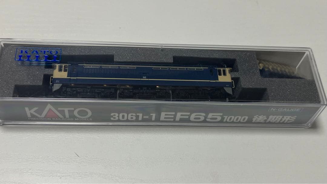 KATO Nゲージ EF65 1000 後期形 3061-1 新品　美品