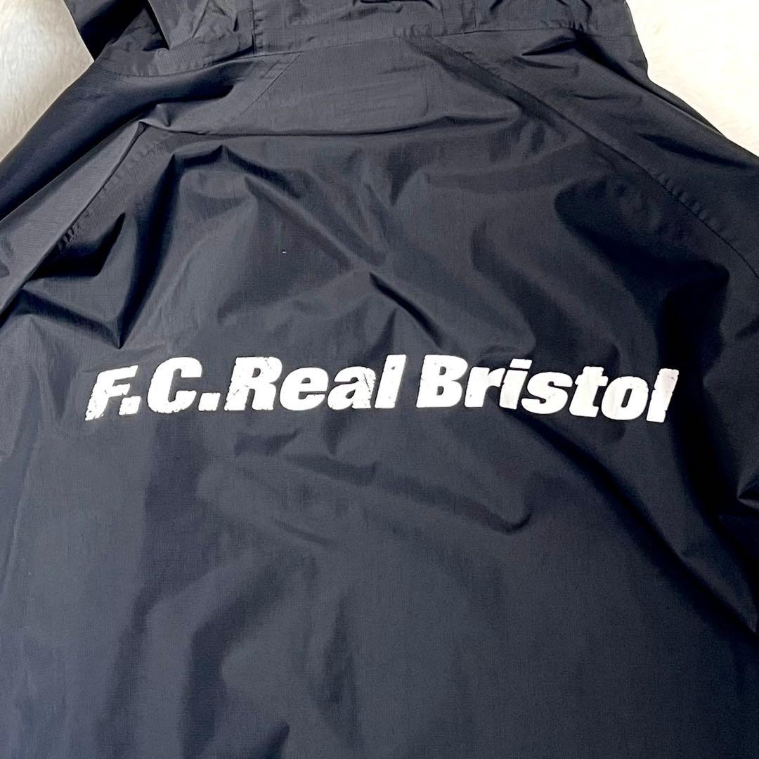 【F.C.Bristol】 撥水マウンテンパーカー レインジャケット BK XL