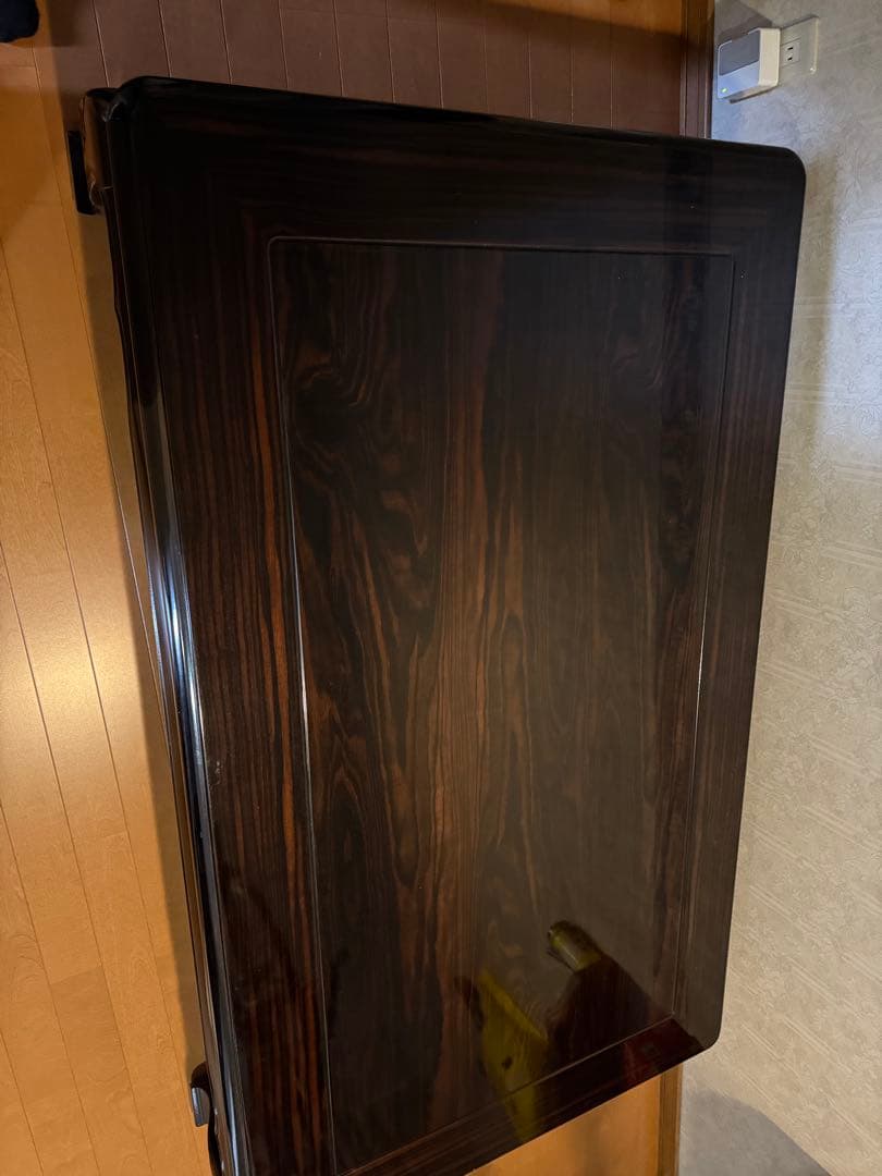 ク*ス様 ダークウッド座卓 大きめ 光沢仕上げ ローテーブル・座卓｜床でくつろぐ・和室やローソファに最適【CAGUUU公式】