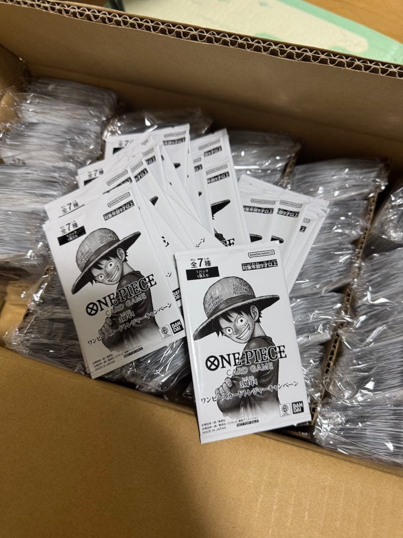 ワンピースカード 3周年！ トレジャーキャンペーン プロモ 395枚セット