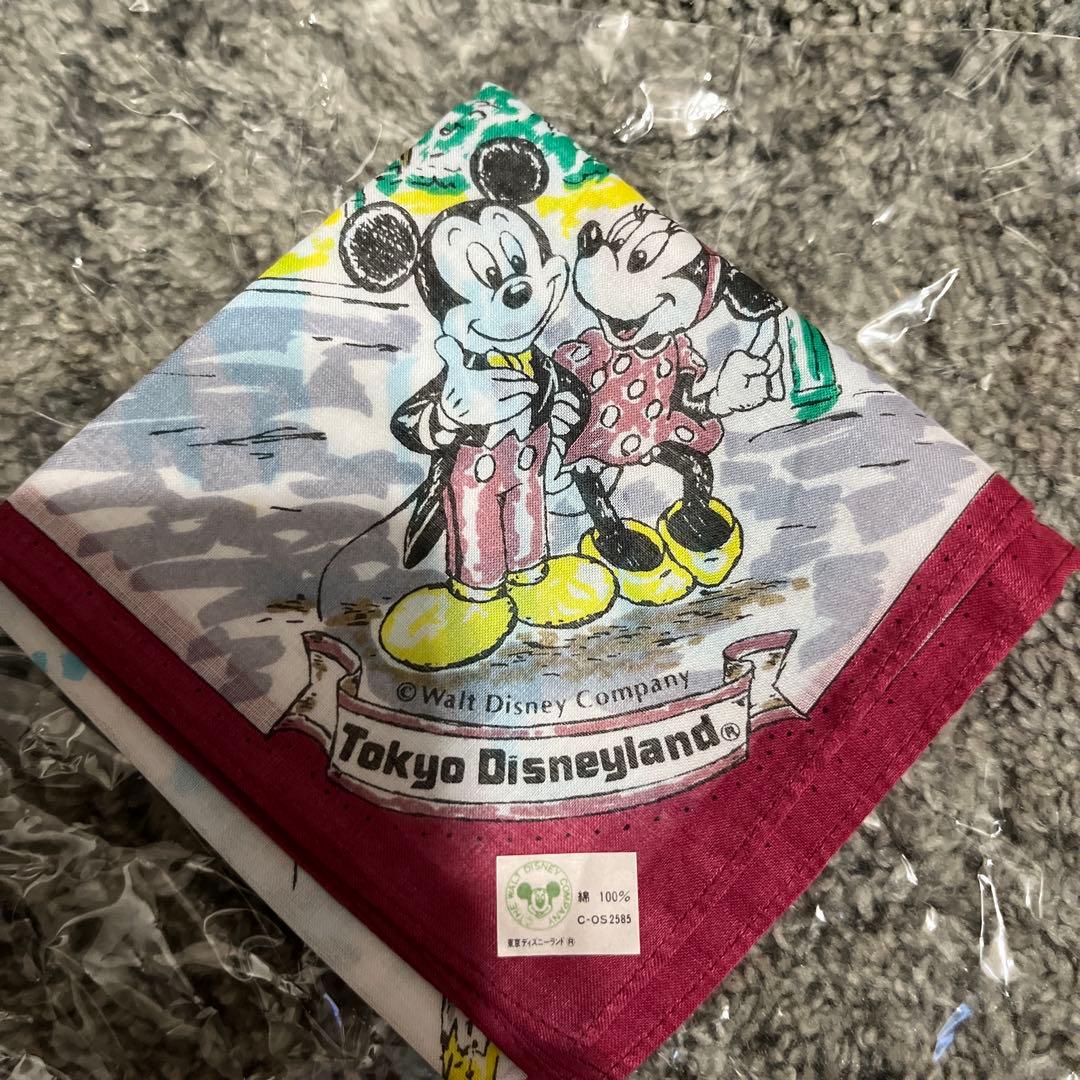 東京ディズニーランド ハンカチ ミッキー ミニーレア新品送料税込