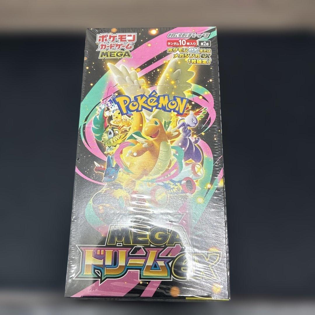 ポケモンカードゲーム MEGAドリームEX　シュリンク有　1BOX MEGAドリームex 1BOX シュリンク付き｜Yahoo!フリマ（旧PayPayフリマ）