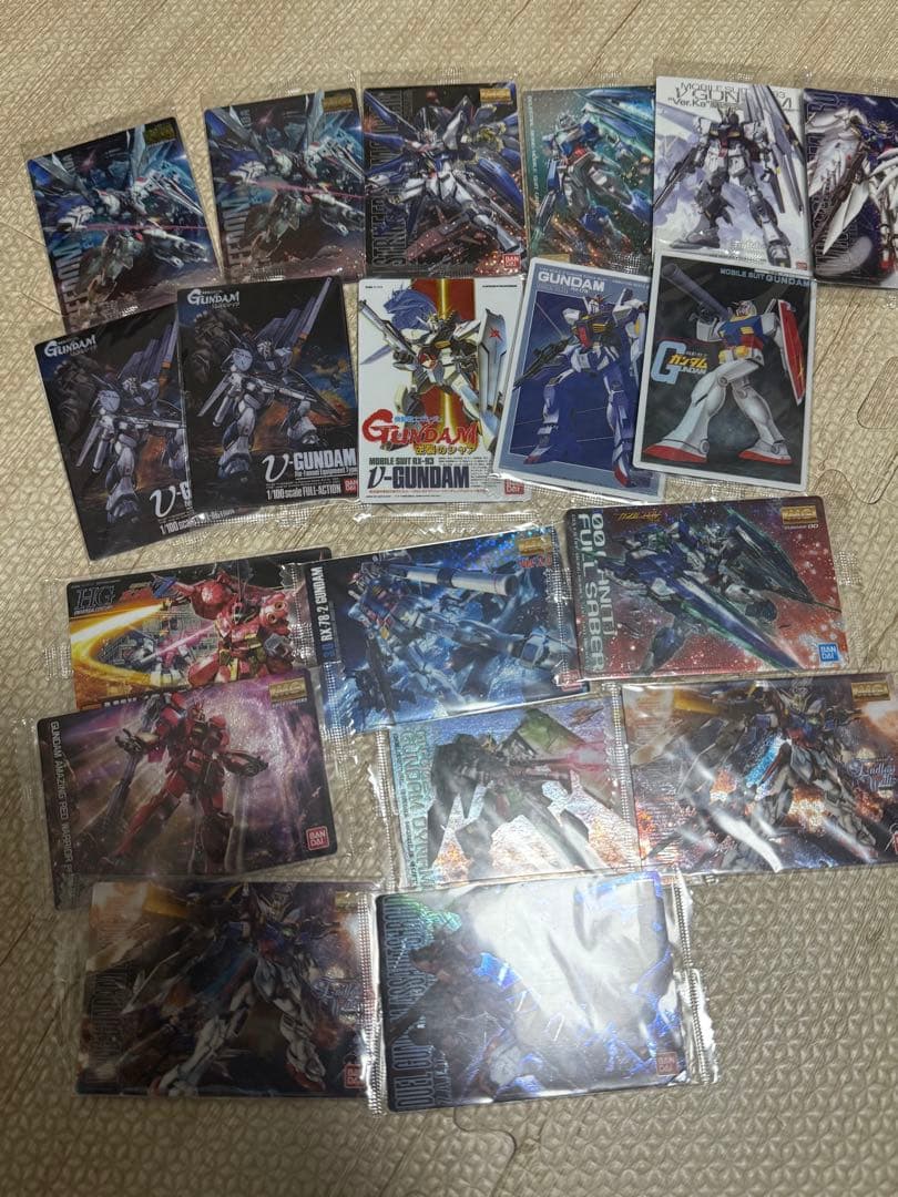 ガンプラパッケージアートコレクション　ウエハースカード 94枚　未開封セット