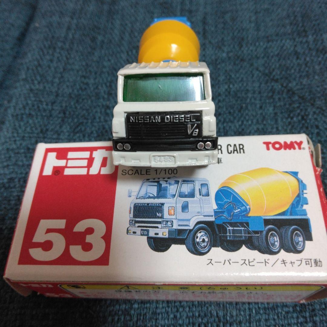 トミカ 日産ディーゼルミキサー車 - メルカリ