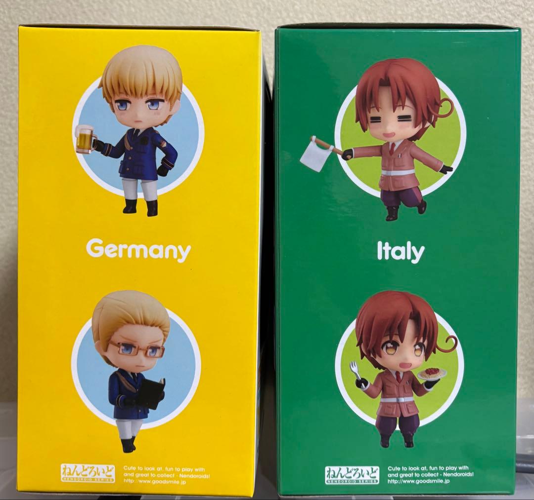 新品未開封品】ヘタリア ねんどろいど ドイツ イタリア 1231 1219