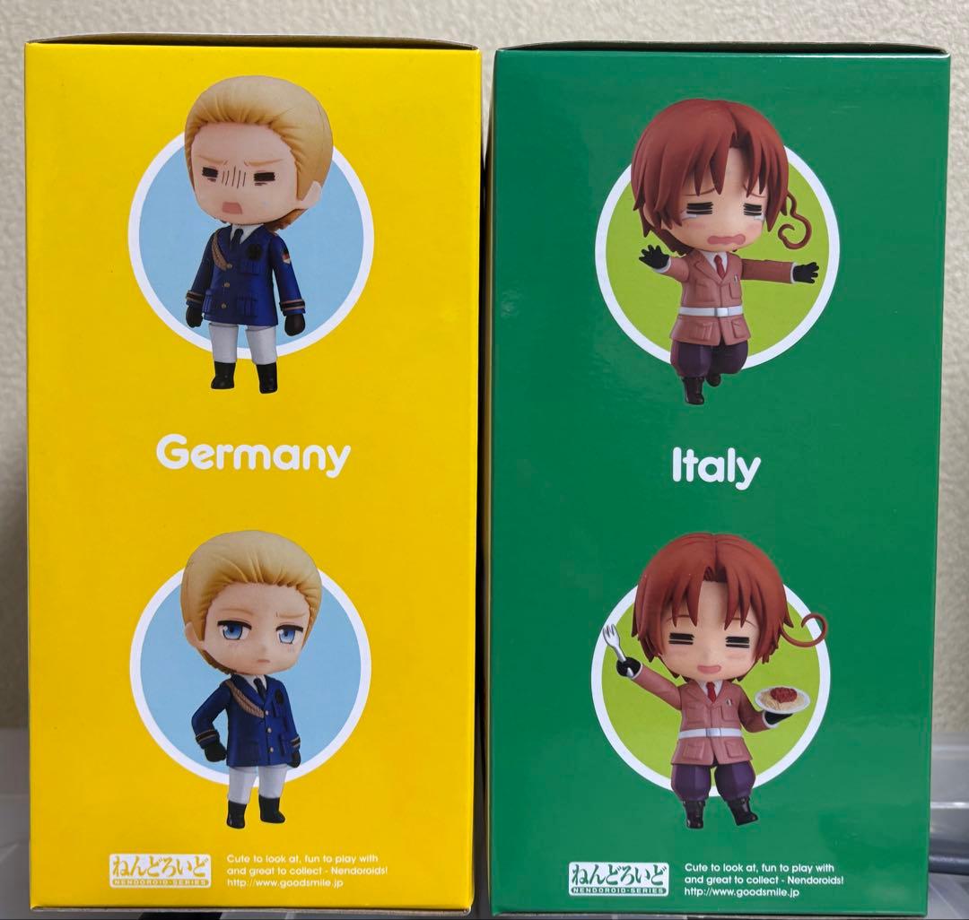 新品未開封品】ヘタリア ねんどろいど ドイツ イタリア 1231 1219
