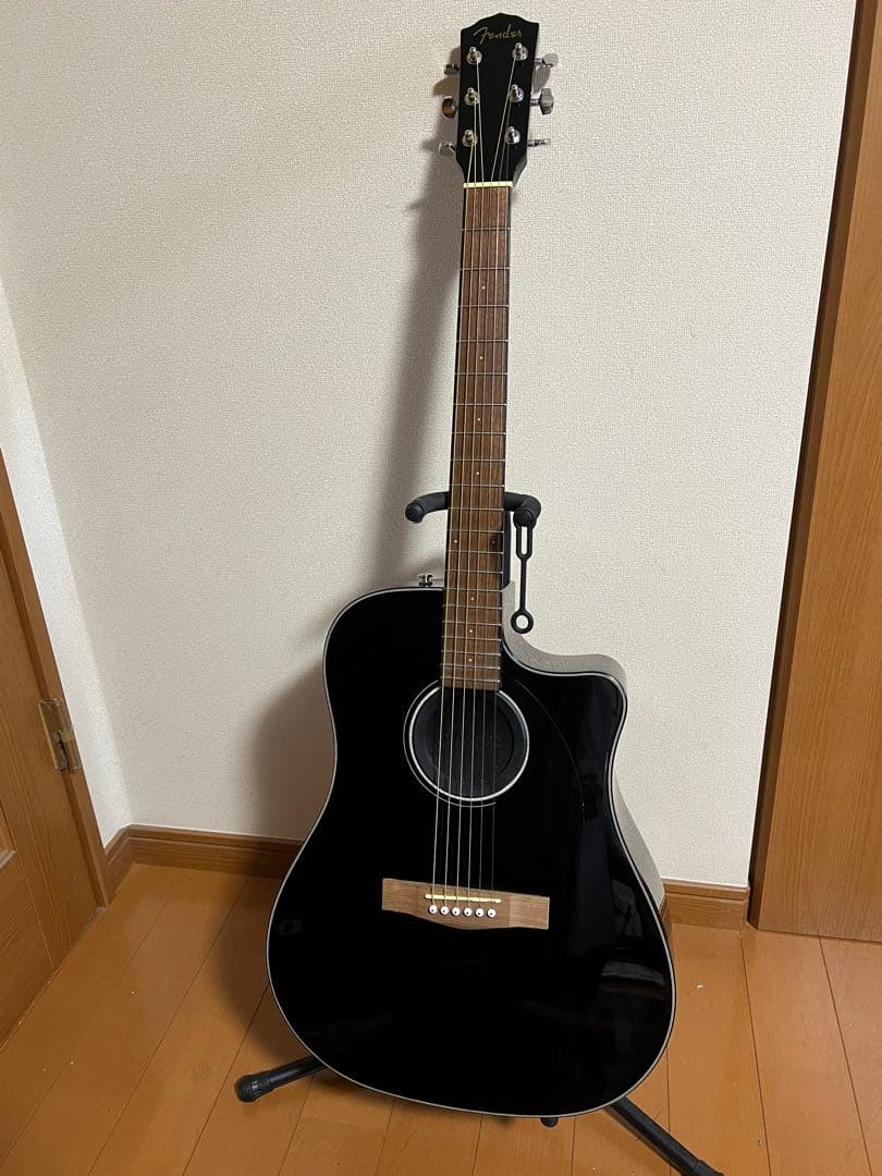 m*u様 Fender アコースティックギター　CD-60SCE BLK エレア