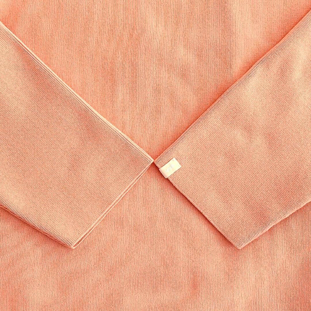 美品 ロンハーマン 春ニット パーカー フーディ フード オレンジ